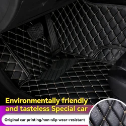 3D Custom Car Leather Floor Mat For Suzuki All Models Kaisersy Swift Jimny Grand Vitara Sx4 Ignis Samurai Baleno Car Accessories