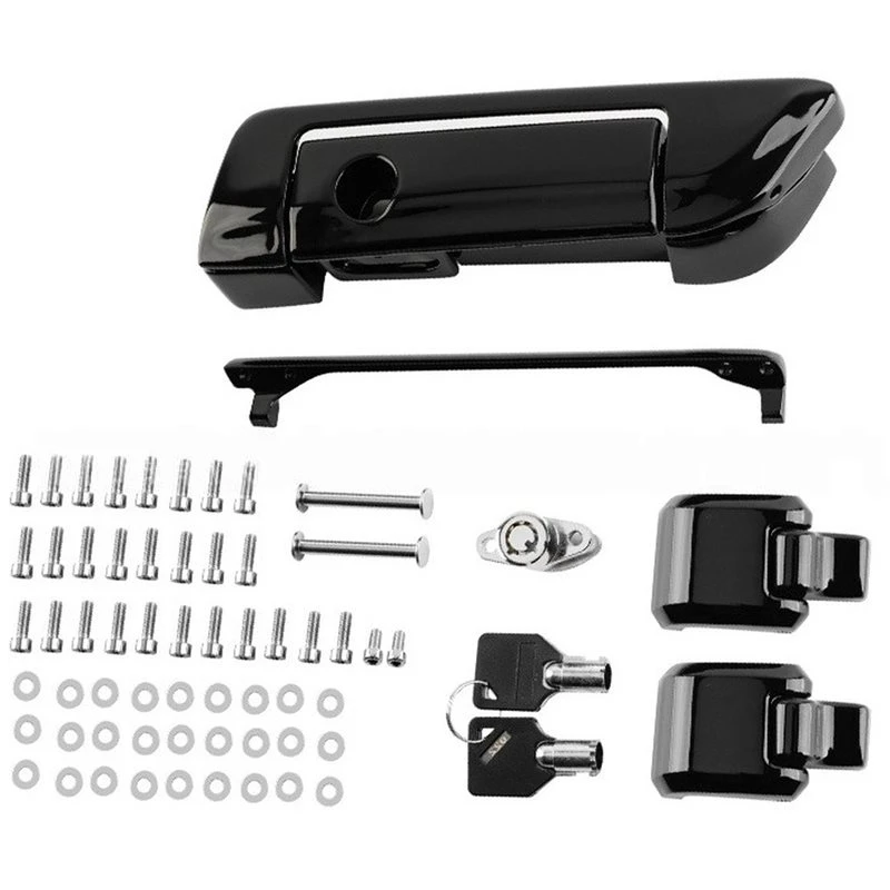Best-Selling Lid Lock Keys Kits Motorcycle Trunk Hinge Latches For Harley Touring Road Street Electra Glide FLHR FLHT FLHRC