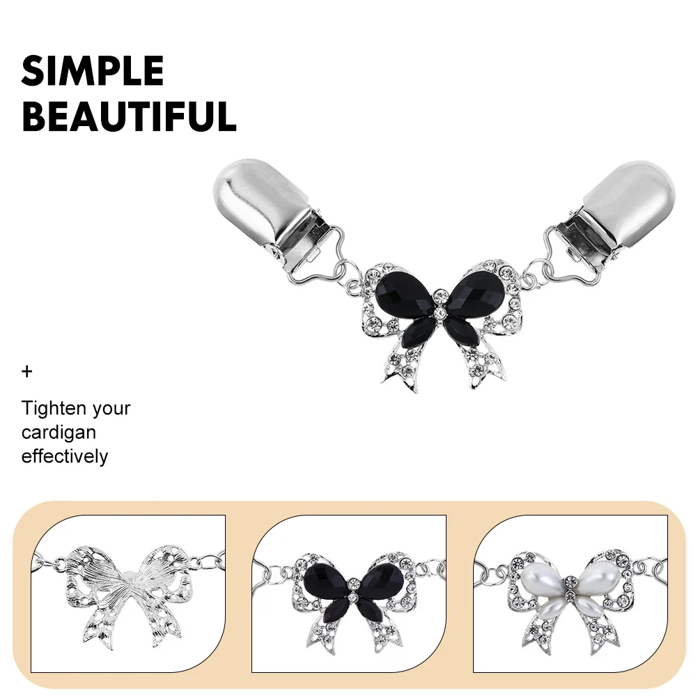 2 قطعة وشاح دقيق مشبك سبائك الزنك الملابس الديكور أنيق كل مباراة مقاطع سترة سترة طوق كليب الزفاف يؤرخ #4