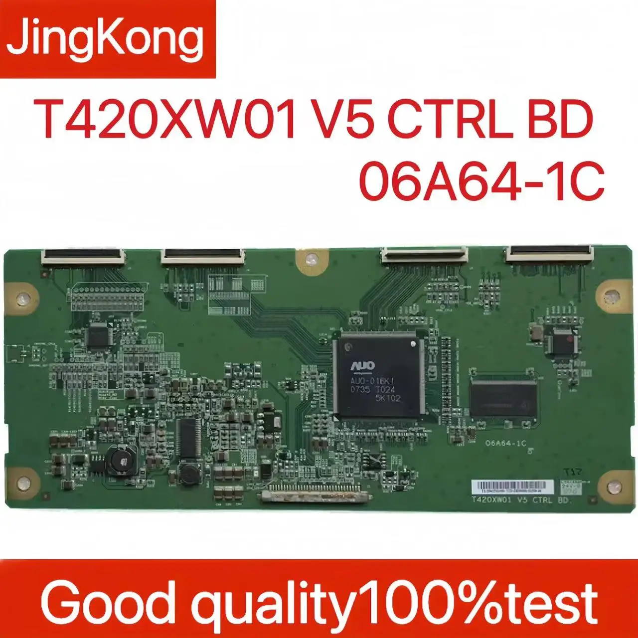 การ์ดสำหรับ T420XW01 V5 CTRL BD 06A64-1C T CON สำหรับ L42E77 LT4260 LCD-42CA8บอร์ดทดสอบ