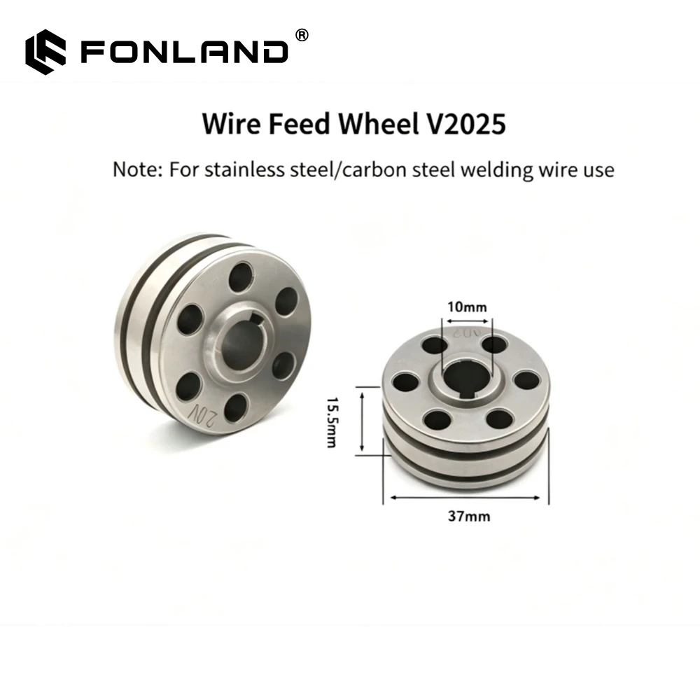 Original CQWY Super Weld Wire Feeder Roller U/V Type for Aluminum/Steel Laser Welding SUP21S/SUP21T/SUP22C 2Pcs