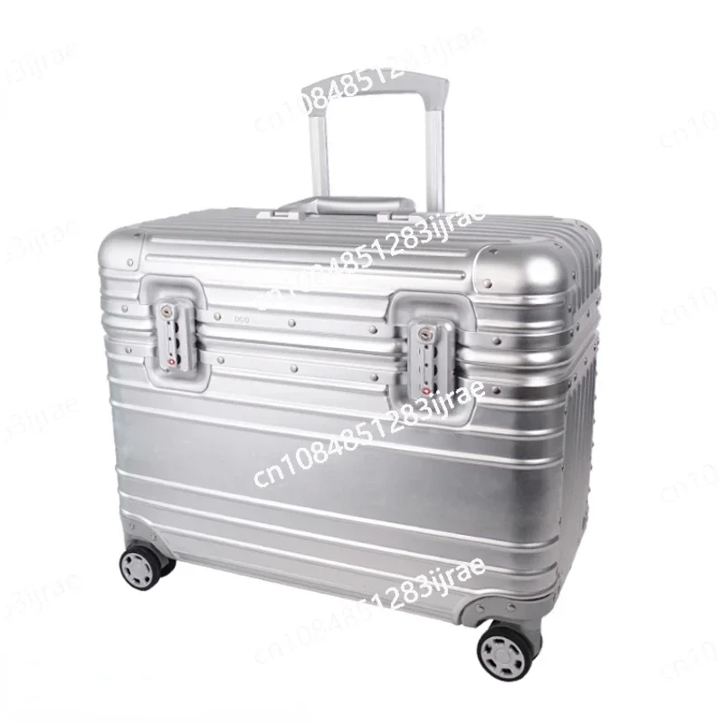 Travel Bags Business Carry on Aluminium Pilot Case Luggage Suitcases Trolley Pilot Case