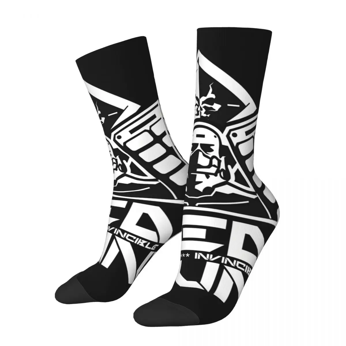 Hip Hop Retro Arm Crazy Męskie skarpety kompresyjne Unisex M-Metal Gear Harajuku Pattern Printed Funny Novelty Happy Crew Sock Boys