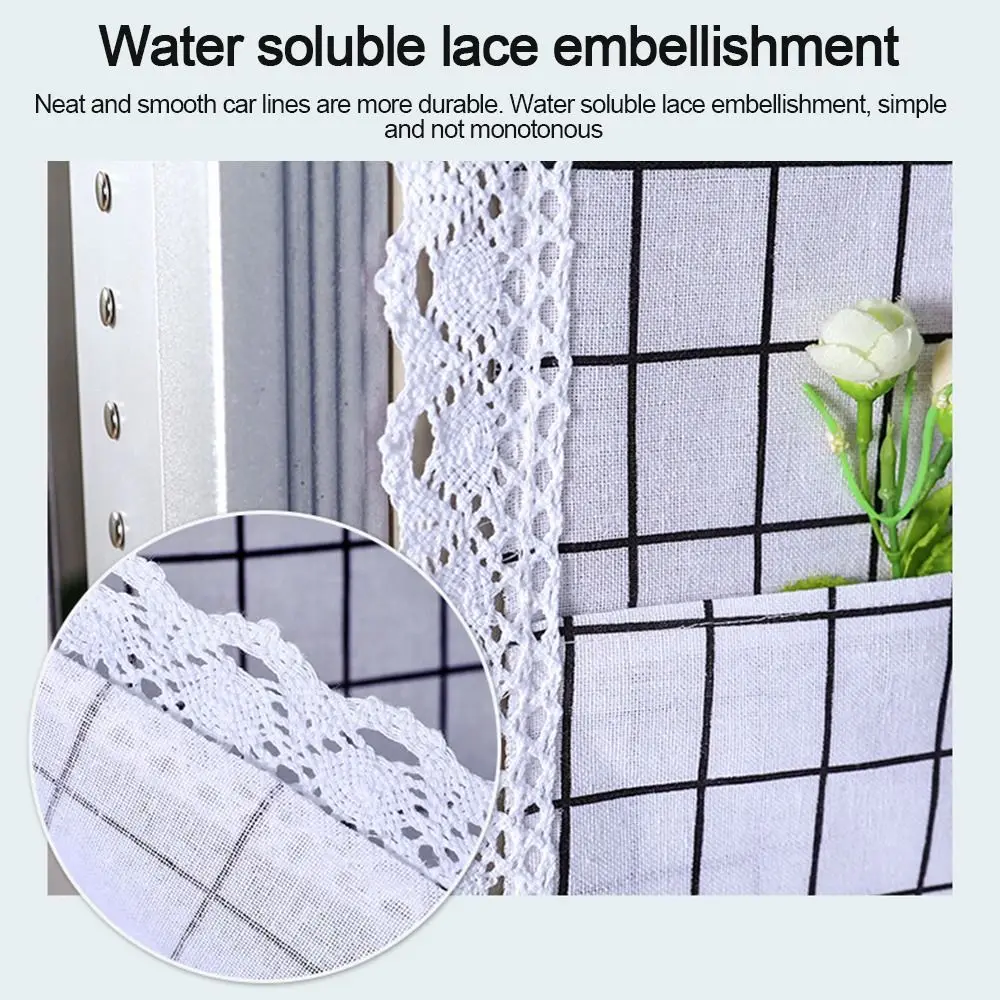 

New 55 X 130cm Refrigerator Dust Cover With Storage Bag Cotton Linen Dustproof Cover Multifunctional Refrigerator Cloth