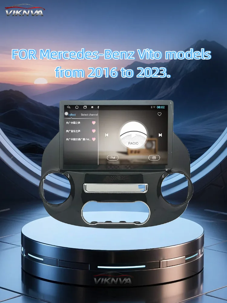 Android 12.3 Inch For Mercedes Vito W447 2014-2022 Car Radio Multimedia Video Player GPS Radio 5G CarPlay Navigation WIFI GPS