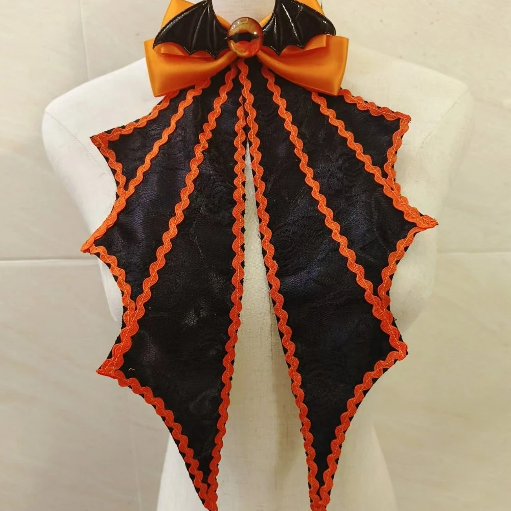 

Original Handmade Bat Wings Bow Ties Gothic Dark Halloween Lolita Black Sweet Style Shirt Collar Flowers Brooch Jewelry Gifts