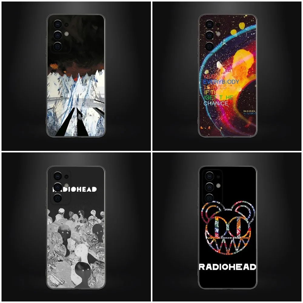 R-Radiohead Rock Phone Case For Samsung Galaxy A13,A21s,A22,A31,A32,A52,A53,A71,A80,A91 Soft Black Shell