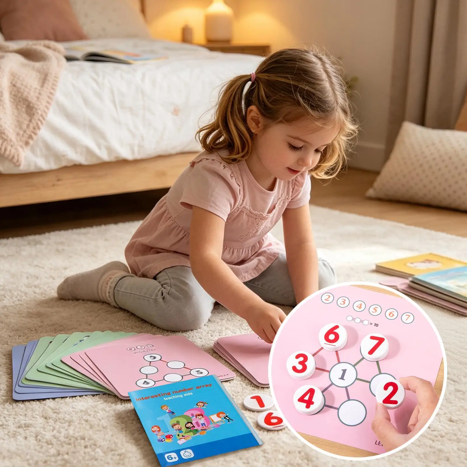 Math Flash Cards Safe Reusable Engaging Interactive Kindergarten Multiplication Division Flash Cards For Home School