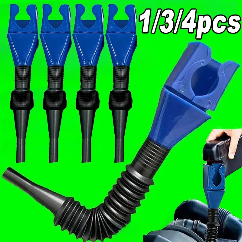 

Car Refueling Funnel Telescopic Hose Plastic Funnel Filter Transfer Tool Motorcycle Gasoline Engine Oil Filling Catheter Tools