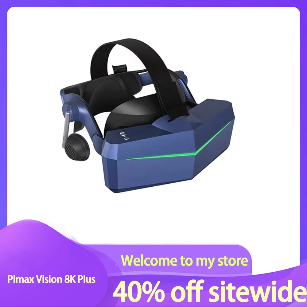 Pimax Vision 8K Plus / Pimax Vision 8K+ VR Headset Pimax 8K Plus Virtual Reality Headset PCVR for SteamVR Games Dual 4K Display