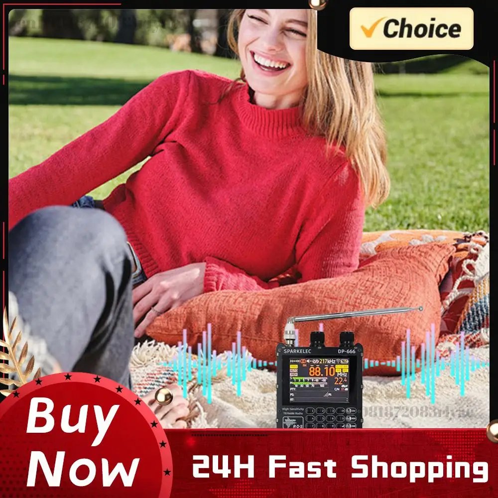 

Радиоприемник DP-666 TEF6686 с высокой чувствительностью, полным диапазоном FM/AM и коротковолновым диапазоном, с ЖК-дисплеем и высокочувствительным DSP-приемником