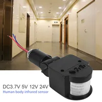 DC3.7V 5V 12V 24V PIR Motion Sensor Detector Wall Light Switch Human Body Inductive Switch for Solar Spotlight Flood Light