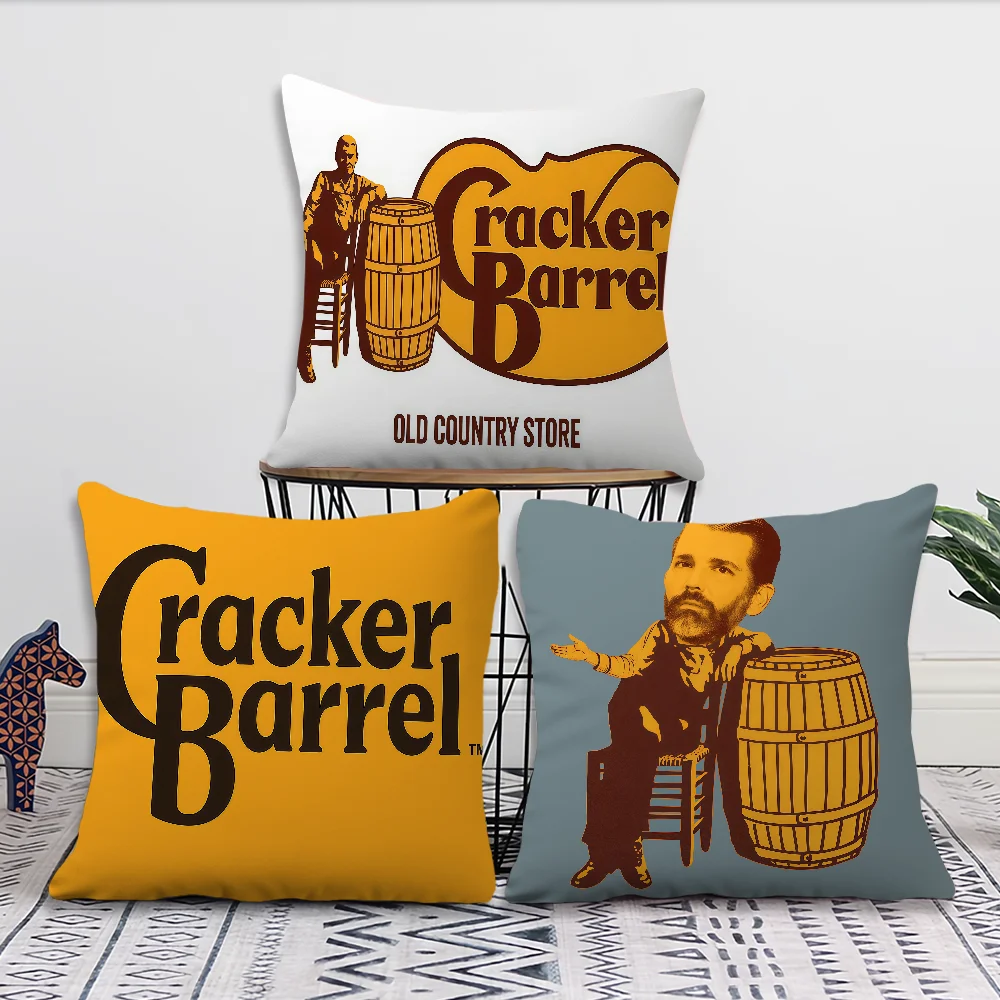 Classic C-Cracker B-Barrel Tasty cushion cover For Pillow Printing Sofa Decoration Home Car Coffee Shop Office Nordic Simplicity