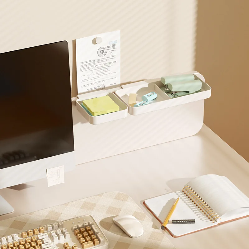 جديد متعدد الوظائف درج صندوق تخزين علقت العملي منظم قرطاسية مشبك أداة اليد الحاويات لأشتات