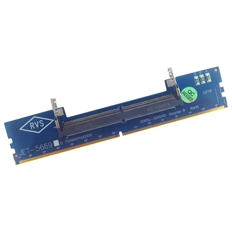 Efficient Laptop DDR5 RAM To SO DDR5 U-DIMM Converter Desktop Adapter Card Memory Tester Conversion Tool U-DIMM To DDR5 SO DDR5
