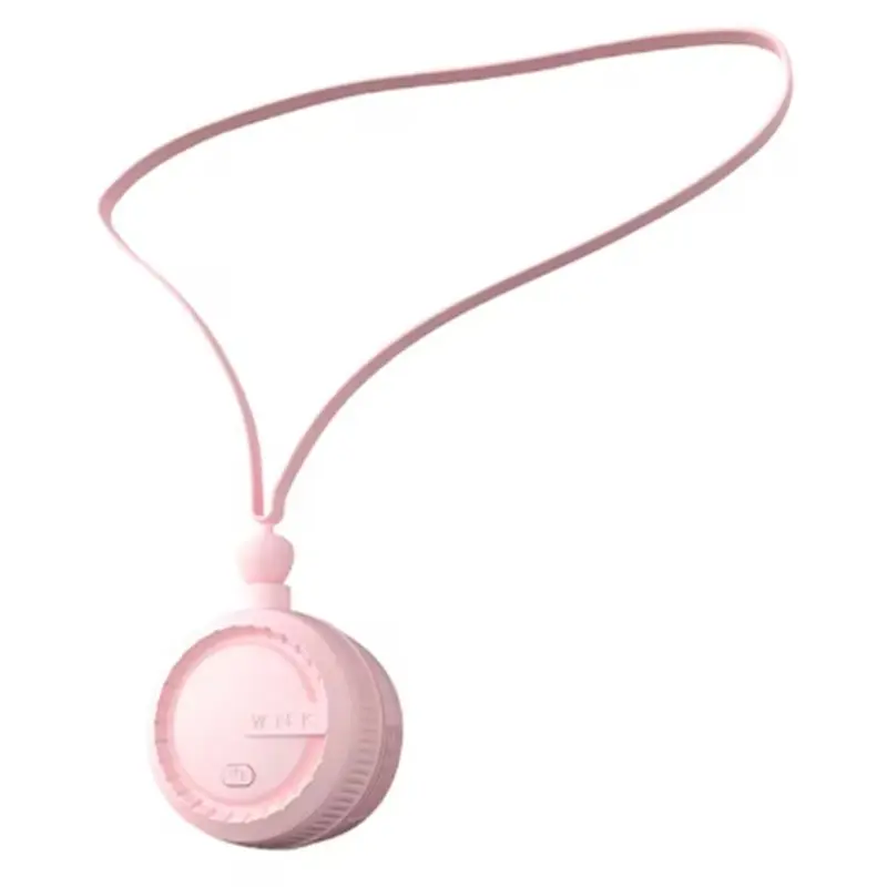 Customer Favorite Portable Neck Fan Bladeless Neck Fan 3 Speeds USB Charging Wearable Fan Adjustable 360 Degree Rotating