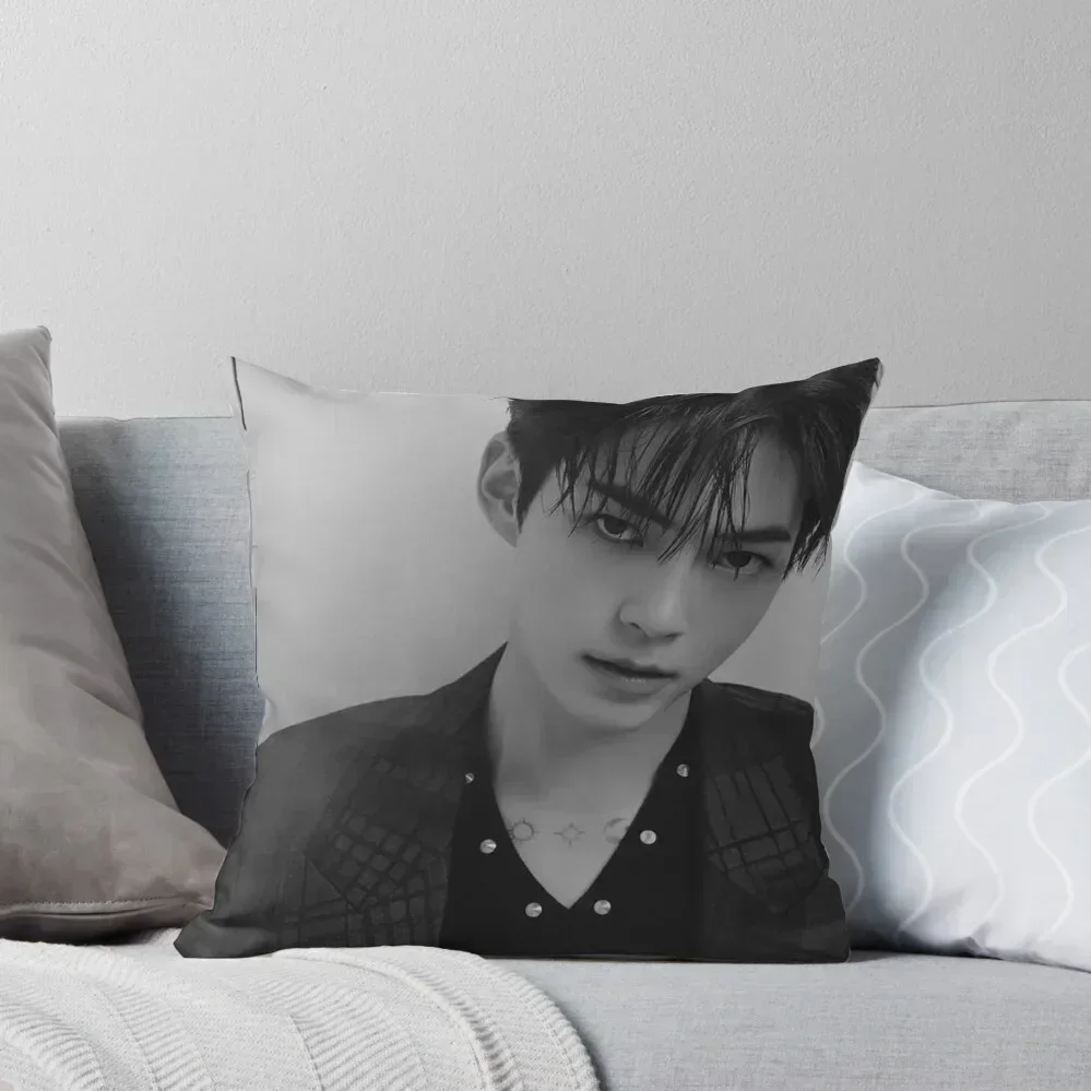 

Sung Hanbin (ZB1) Photoshoot Throw Pillow Bed pillowcases Christmas Pillow Cases pillow