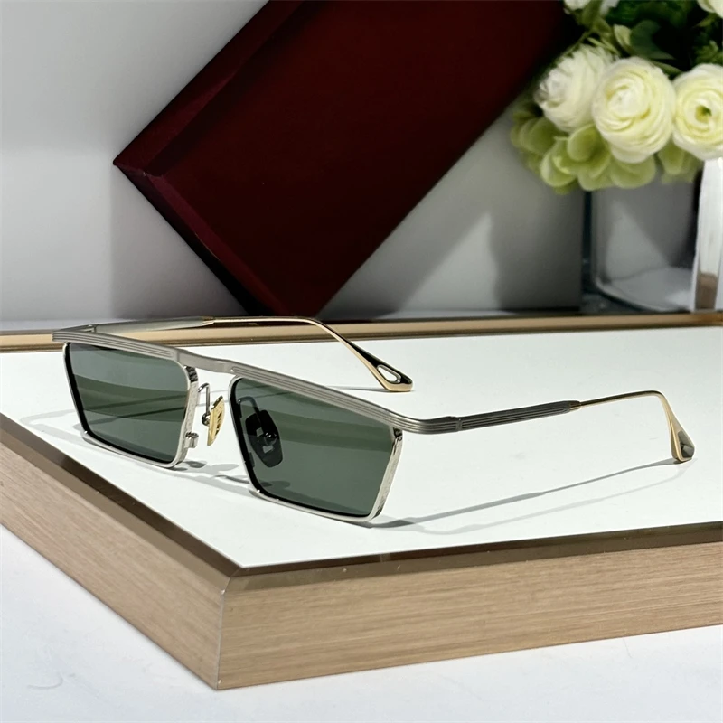 Fashion Big Frame Sunglasses for Men Brand JMM BOGART luxury Woman sunglasses Rectangle Eyebrow Alloy Fishing Driving sunglasses