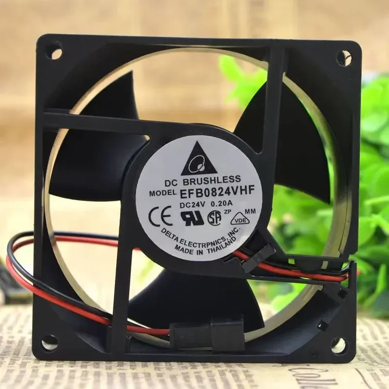 for Delta EFB0824VHF 8CM 8032 24V 0.20A Frequency Conversion Cooling Fan