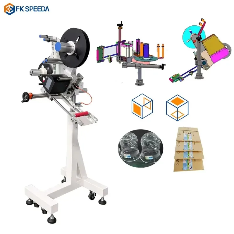 Assembly Line Labeling Machine High-Speed Multi-Functional Simple and Economical Labeling Machine