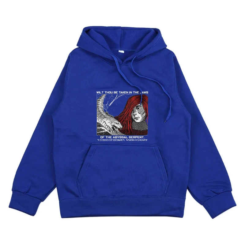 هوديي للرجال والنساء أزرق ملكي كندا مونتريال مطبوعة هوديي كاجوال ملابس الشارع في الهواء الطلق #3