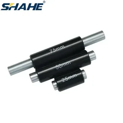 SHAHE Caliper Micrometer Inner Outer Calibration Block Rod Bar Gauge Bar Ring 25mm 50mm 75mm