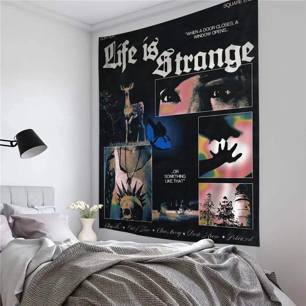 Life is Strange 2 Printed Large Wall Tapestry Hanging Tarot Hippie Wall Rugs Dorm Home Decor