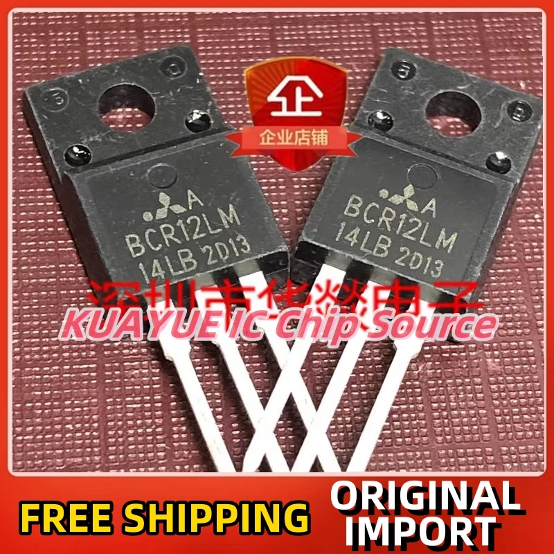 10PCS-30PCS  BCR12LM-14LB   TO-220F  800V  12A  Fast Shipping Quality Guarantee