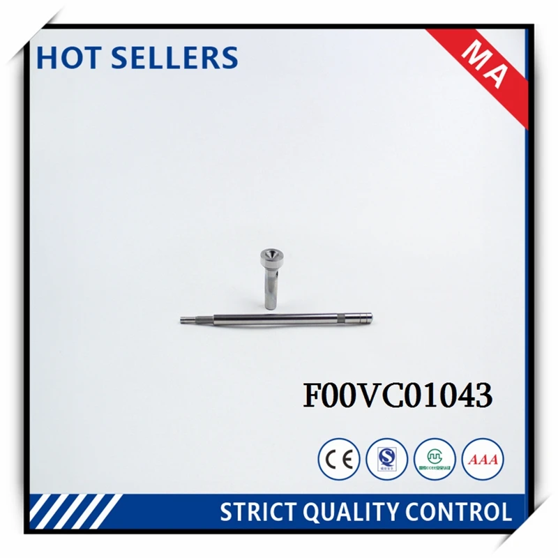 F00VC01043 الديزل حاقن قضيبي مشترك صمام التحكم جزء صمام مكونات لبوش حاقن 0445110047/048/049 لسيارات BMW