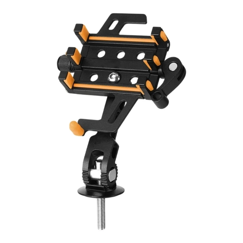 

P9FD Motorcycle Phone Holder AntiShake Motorcycle Phone Mount, Adjustable Handlebar Cellphone Cradles for Bike Bicycles