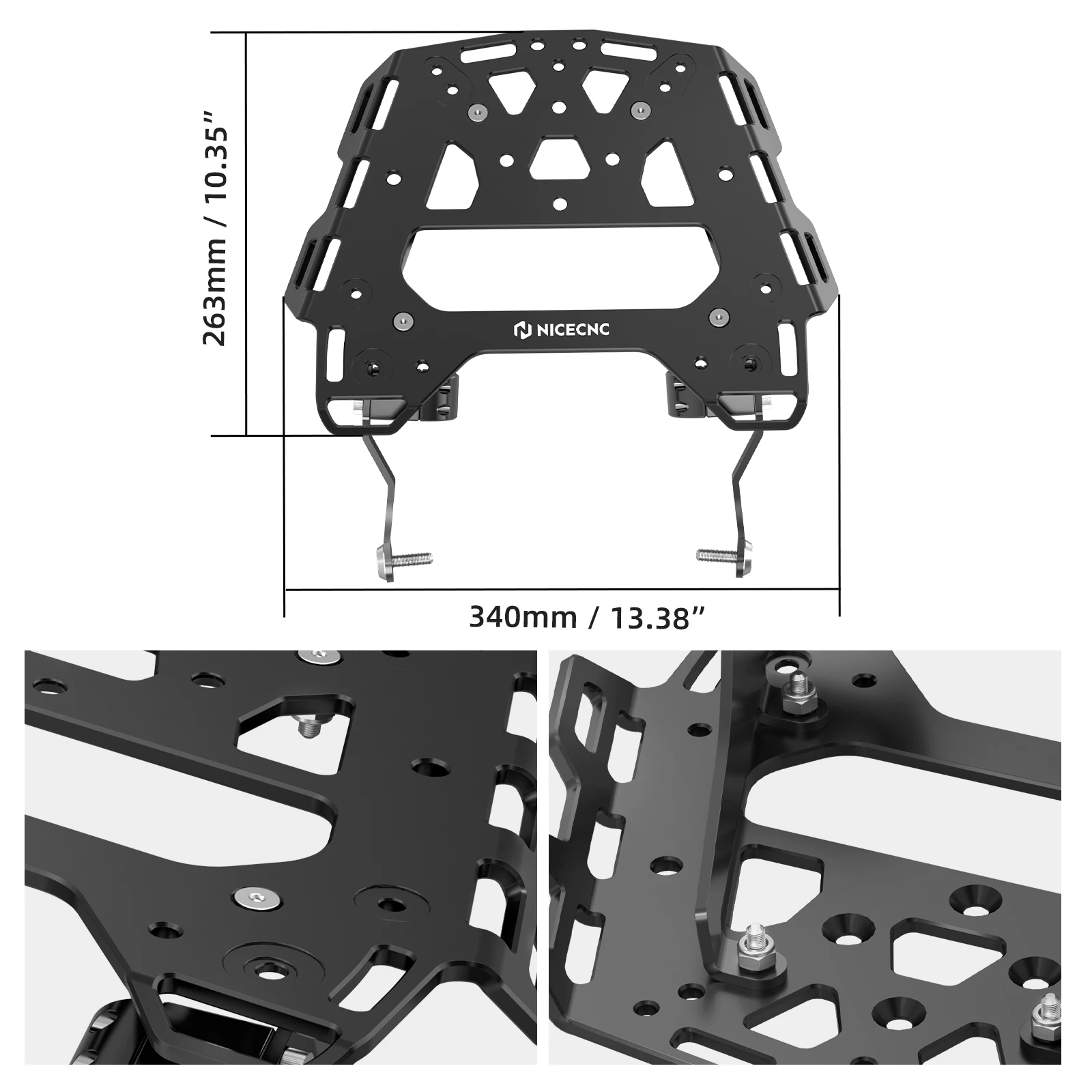 For Ducati Desertx Rear Luggage Rack 2022-2025 Desert X Rally 2024-2025 Rear Rack Motorcycle Travel