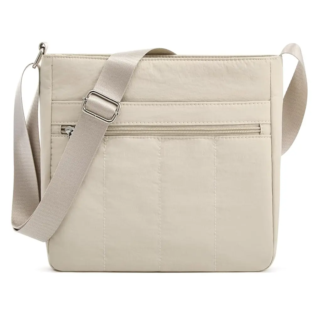 

Нейлоновые сумки через плечо для женщин, легкие повседневные стеганые сумки на плечо для путешествий и работы