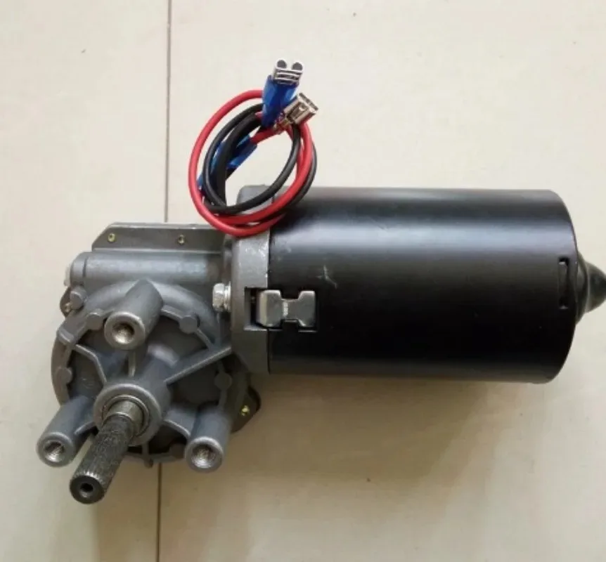 70RPM Worm Gear DC Motor 24V High Torque Component For Household Automatic Garage Door Operating System