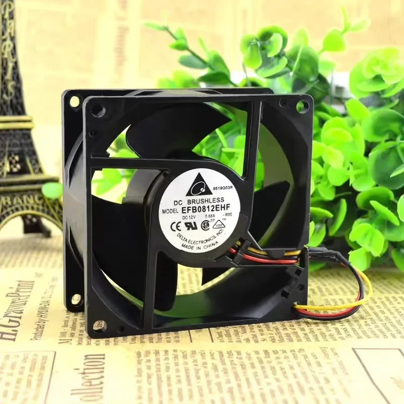 for Delta 8032 12V 0.68A 8cm Double Ball Bearing Cooling Fan Original Imported Replacement for PC Case CPU Cooler Low Price