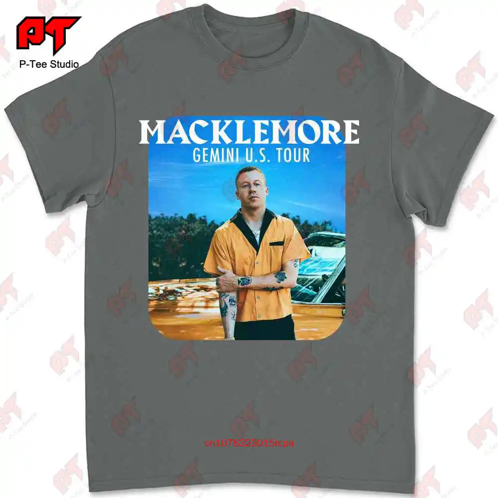 Macklemore Gemini Us Тур концерт музыкальная футболка 597P