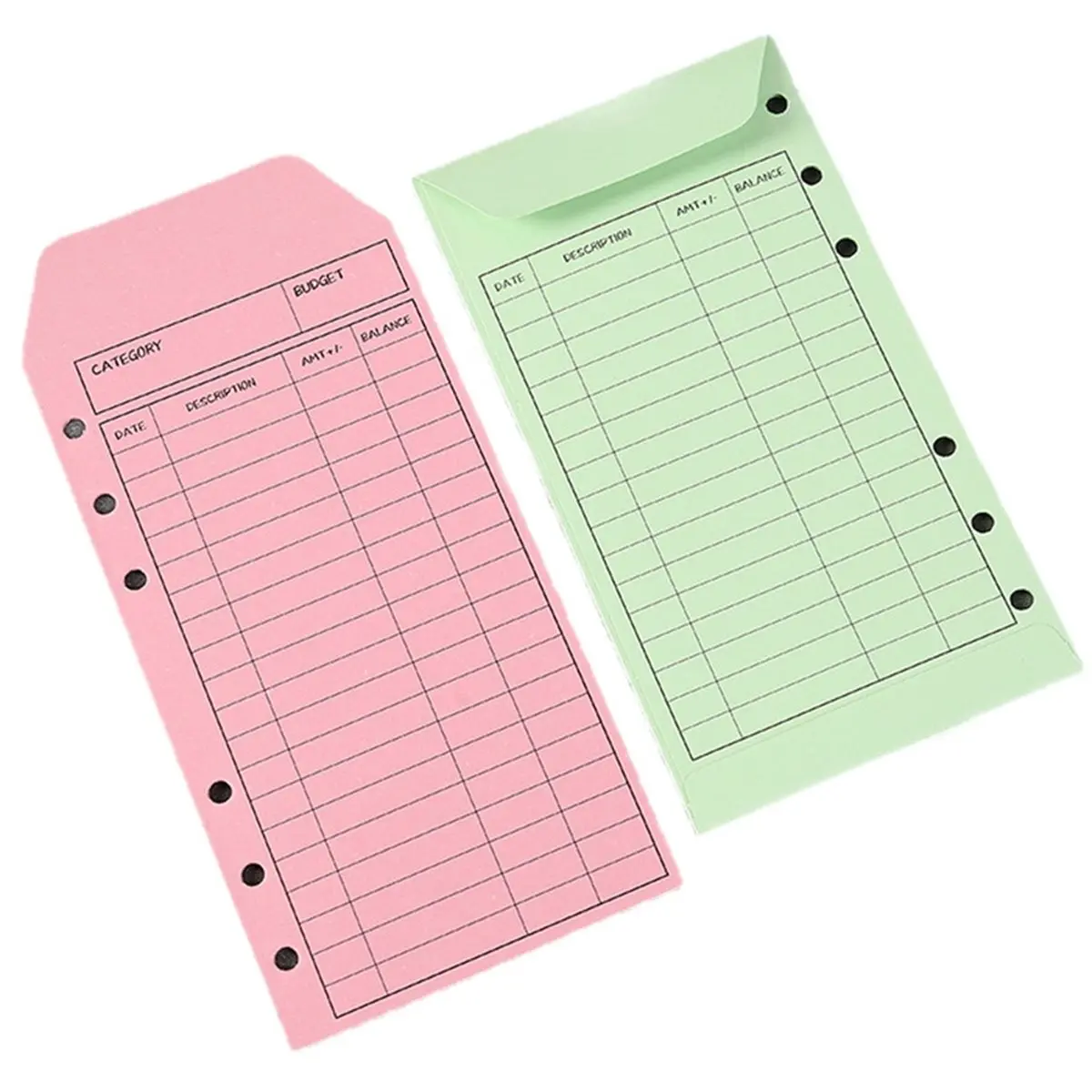 Home Tool 120 Color Budget Envelopes with Punch Hole Thicker Cash Envelope System Savings Money Organizer Envelopes