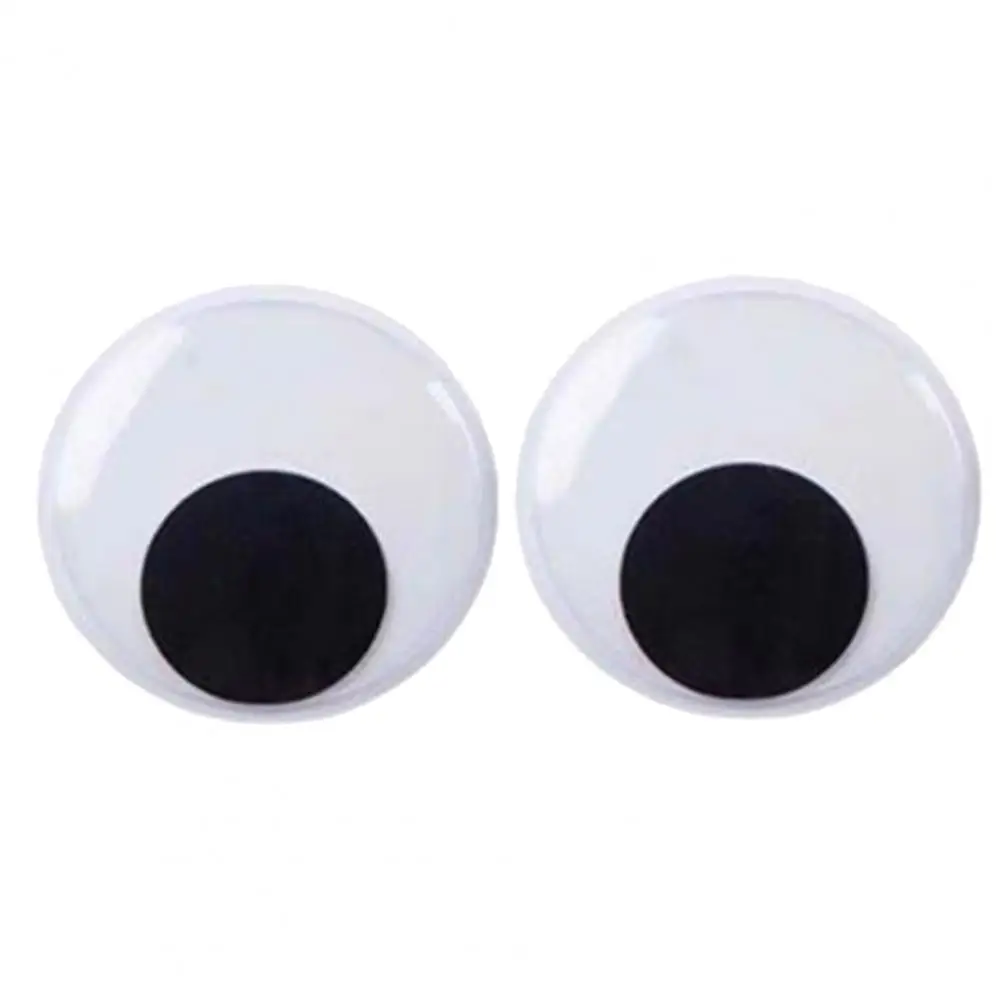 3D Effect Synthetic Resin Wiggle Eyes Refrigerator Stickers for Office