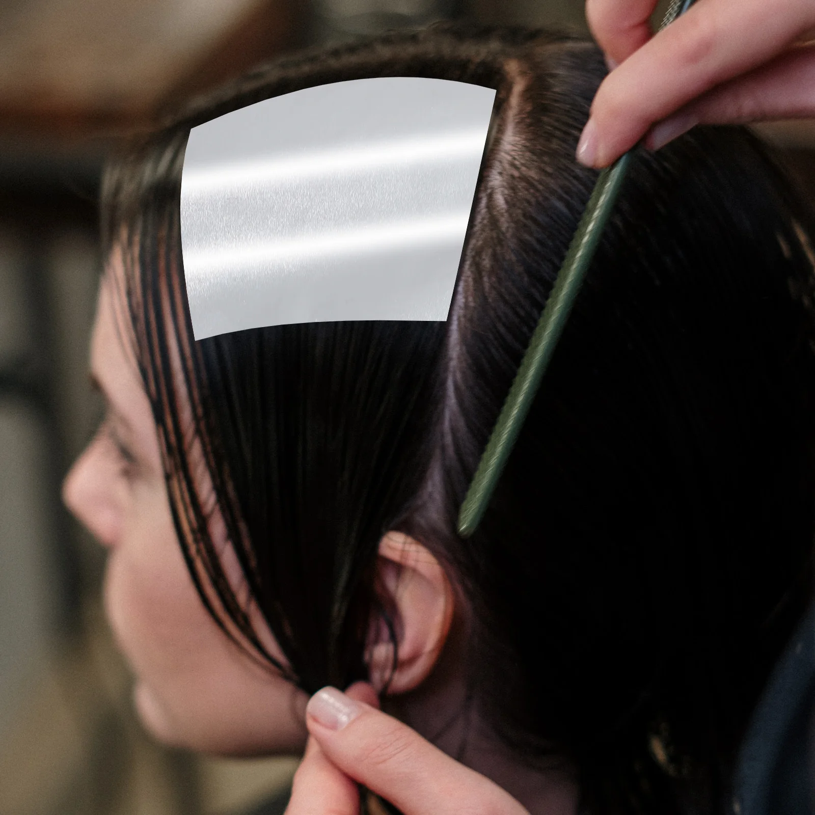 

2 Boxes Anti-Slip Aluminum Foil Hair Styling Foil Self-Tearing Hair Perm Dyeing Salon Highlighting Foils Perm Modeling Tool