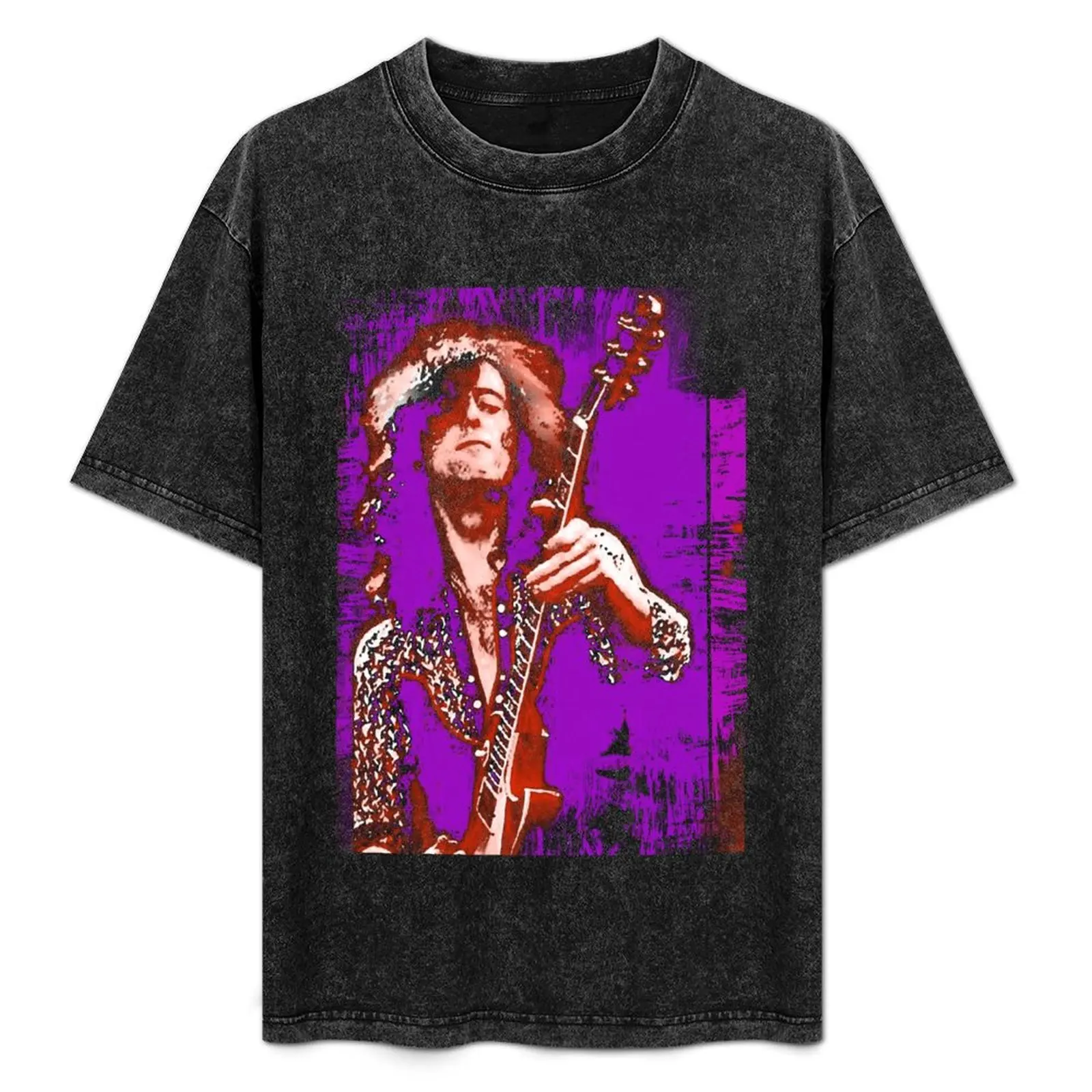 

jimmy page T-Shirt Casual All Match Tee Shirt for Men