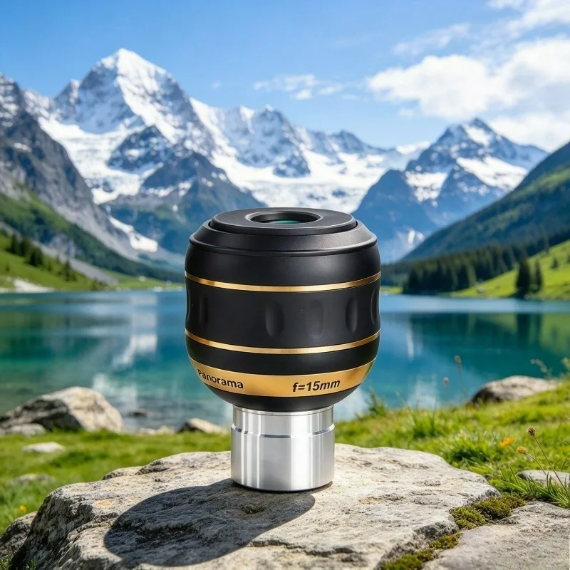 Sky-Watcher 15mm 1.25-inch Ultra Wide Angle FMC Confocal Eyepiece 82 Degree Field of View Telescope Accessory