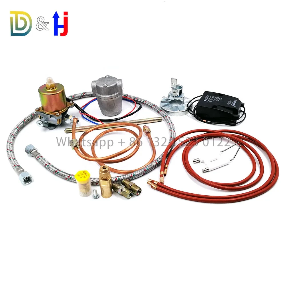 

Ignitor System burner oil nozzle brass diesel fuel nozzle high voltage Flame Retention Head Electromagnetic Pump