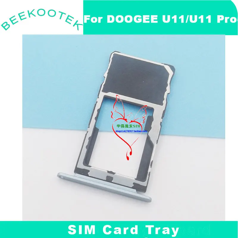 Nouveau Original DOOGEE U11 U11 Pro support de carte SIM plateau de carte SIM adaptateur de fente accessoires pour DOOGEE U11 Pro tablette