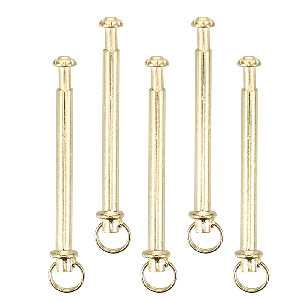 

5 Sets Hand Fan Repair Kit Metal Shaft Rivets Nuts Fasteners Folding Fans Handmade Paper Fans Replacement Accessories