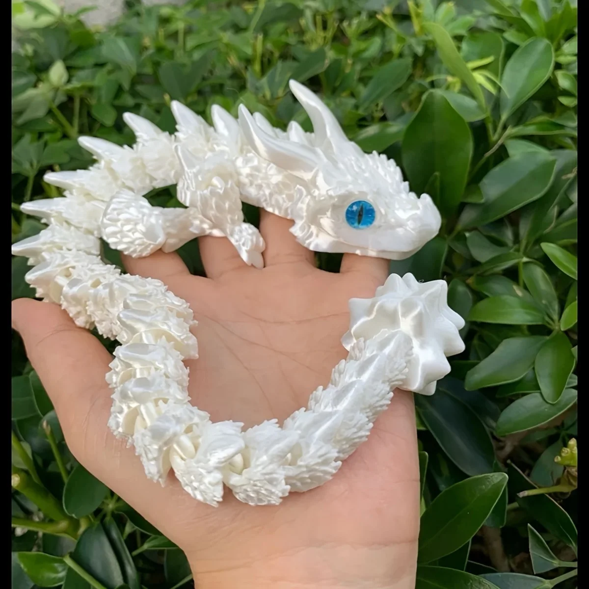 30 cm 3D-Druck Chinesischer Drache Spielzeug Gemeinsam Frei Bewegliches Simulationsmodell Einhorn Vierklauendrache Kreatives Geschenk Heimdekoration