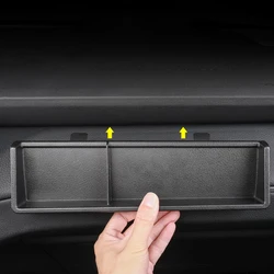For Toyota Land Cruiser 250 Prado LC250 2024 Car Interior Accessories Passenger Side Glove Box Storage Holder ABS Black 1pc