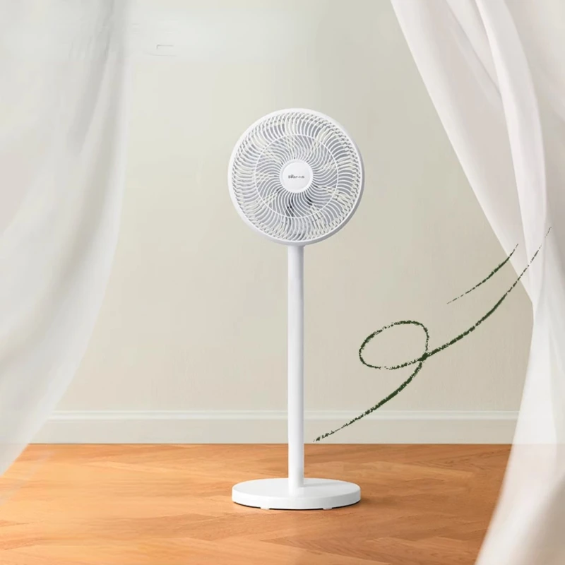 

Electric Fan Household Remote Control Floor Fan Vertical Desktop Dormitory Small Oscillating Fan Energy-Saving Strong Wind