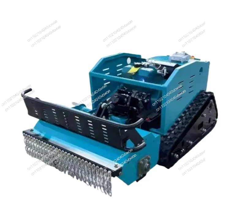 

New Arrival Mini Farm Flail Lawn Mower 800mm 1000mm 1200mm RC Home Robotic Diesel Power Crawler Lawn Mower for Grass Cutting