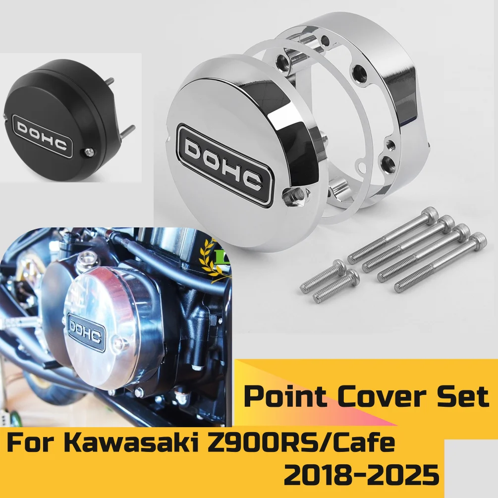

Z900RS Набор точечных крышек для Kawasaki Z900 RS Z 900RS Cafe 2018-2025 Слайдер двигателя Статор Pulsar Набор крышек для мотоцикла Crash Pad
