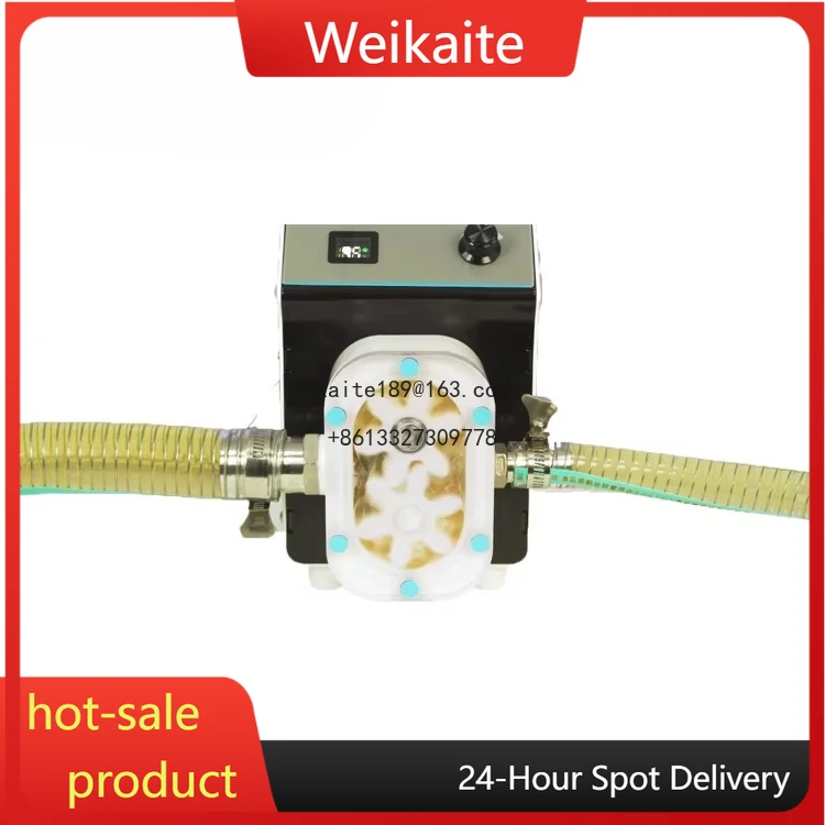 

2025 Automatic Transfer Filter Pump for Honey Shampoo Lotions 0-500L/H Adjustable Honey Pump