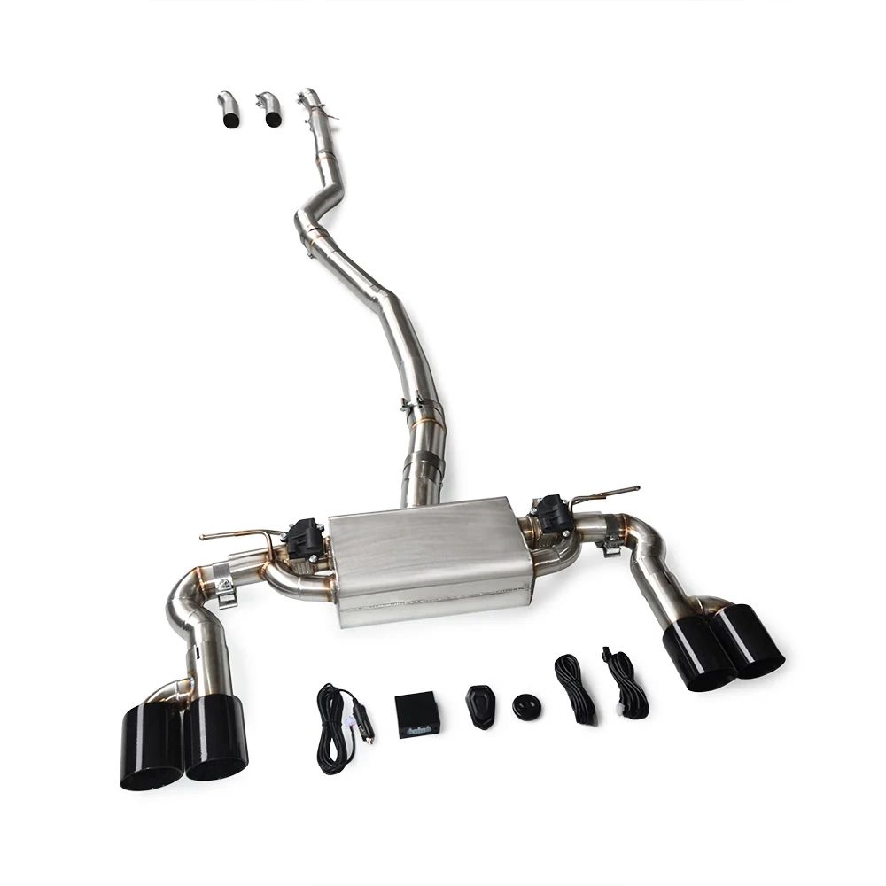 HEO Stainless Steel Valved Catback Complete Unit For Bmw 4 Series F32 F33 F36 425i 428i 430i 435i 440i Auto Exhaust Hardwar